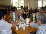 レクリエーション　缶積みゲーム